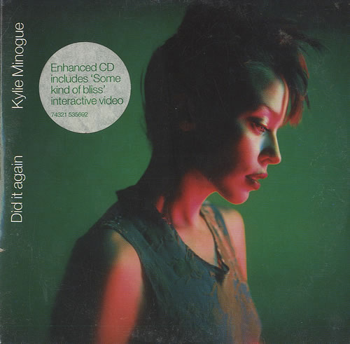 Kylie Minogue Did It Again 2-CD single set (Double CD single) UK KYL2SDI492094