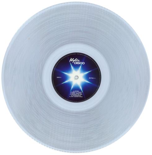 Kylie Minogue Disco - Clear Vinyl + Autographed Colour Photo vinyl LP album (LP record) UK KYLLPDI878896