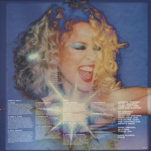 Kylie Minogue Disco - Clear Vinyl + Autographed Colour Photo vinyl LP album (LP record) UK KYLLPDI878896