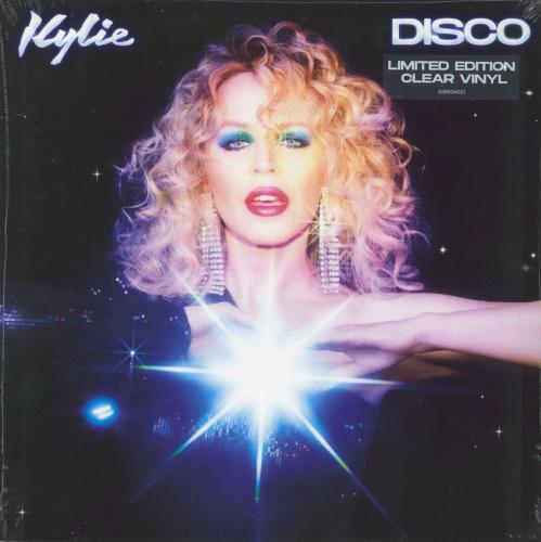 Kylie Minogue Disco - Clear Vinyl - Sealed vinyl LP album (LP record) UK KYLLPDI832773