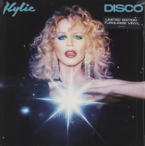 Kylie Minogue Disco - Turquoise Vinyl - Sealed vinyl LP album (LP record) UK KYLLPDI758486