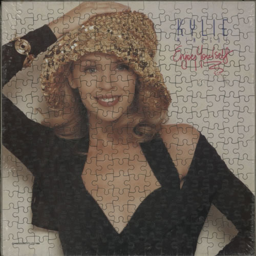 Kylie Minogue Enjoy Yourself Jigsaw memorabilia UK KYLMMEN03006