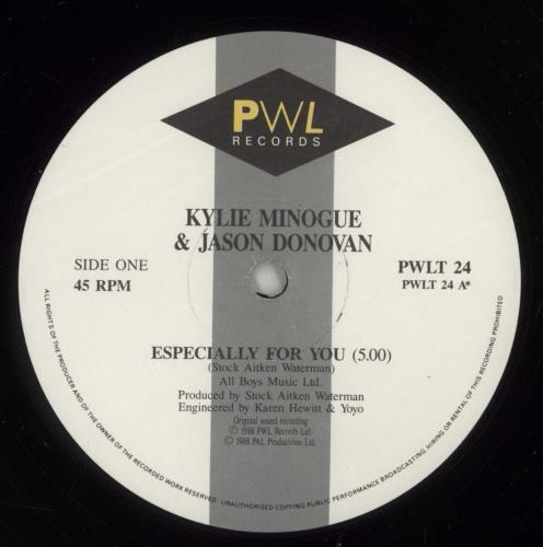 Kylie Minogue Especially For You 12" vinyl single (12 inch record / Maxi-single) UK KYL12ES29245