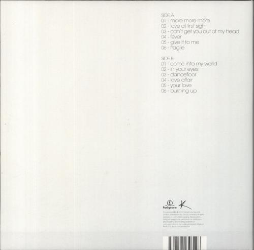 Kylie Minogue Fever - 180gm Black Vinyl vinyl LP album (LP record) UK KYLLPFE836642