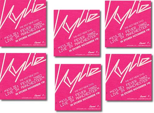 Kylie Minogue Fever 2002 - Live In Manchester memorabilia US KYLMMFE234467