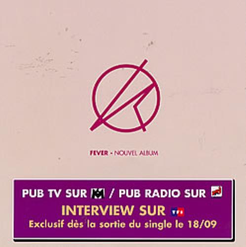 Kylie Minogue Fever handbill French KYLHBFE216846