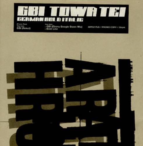 Kylie Minogue German Bold Italic 12" vinyl single (12 inch record / Maxi-single) UK KYL12GE351852