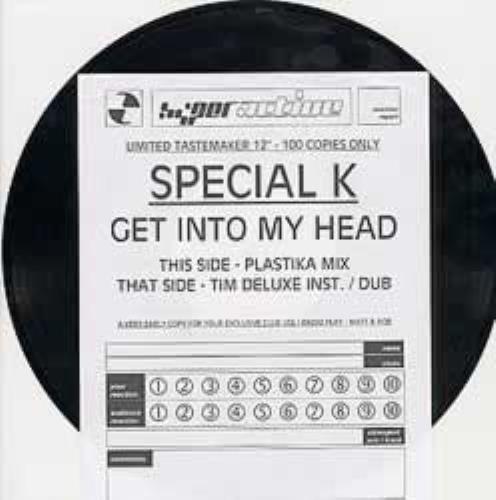 Kylie Minogue Get Into My Head - test pressing 12" vinyl single (12 inch record / Maxi-single) UK KYL12GE196218
