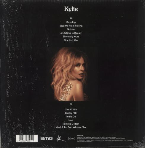 Kylie Minogue Golden + Print picture disc LP (vinyl picture disc album) UK KYLPDGO880850