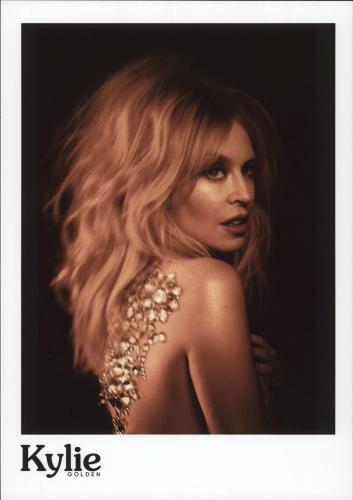 Kylie Minogue Golden - Two Photos photograph UK KYLPHGO707233