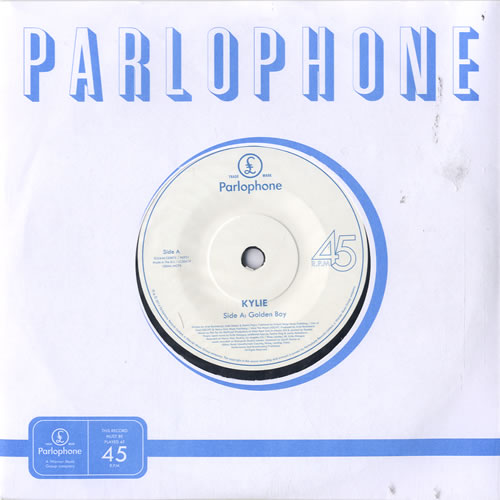 Kylie Minogue Golden Boy 7" vinyl single (7 inch record / 45) UK KYL07GO603946