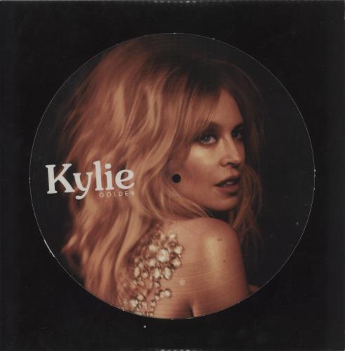 Kylie Minogue Golden picture disc LP (vinyl picture disc album) UK KYLPDGO880975