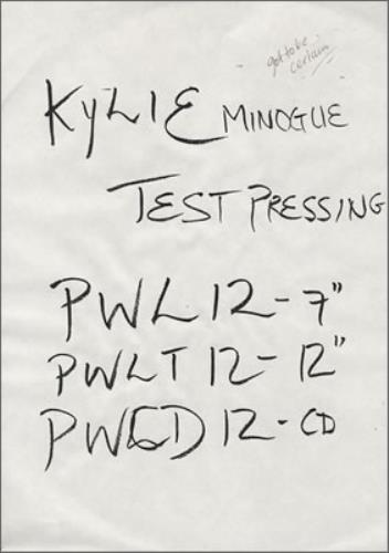 Kylie Minogue Got To Be Certain 12" vinyl single (12 inch record / Maxi-single) UK KYL12GO371600