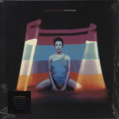 Kylie Minogue Impossible Princess - Marble Vinyl + Art Print vinyl LP album (LP record) UK KYLLPIM871753