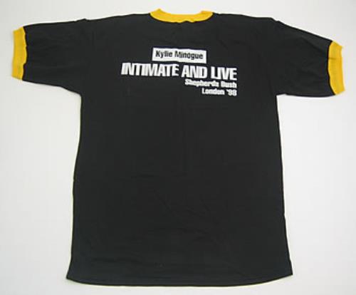 Kylie Minogue Intimate And Live t-shirt UK KYLTSIN352735