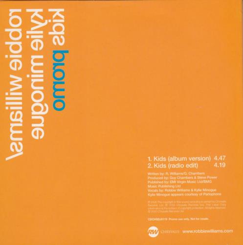 Kylie Minogue Kids CD single (CD5 / 5") UK KYLC5KI166846