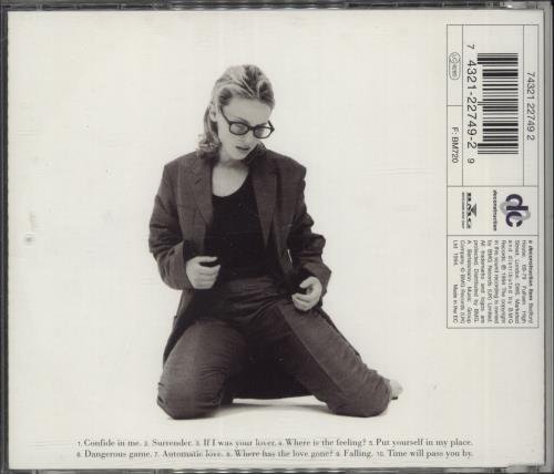 Kylie Minogue Kylie Minogue CD album (CDLP) UK KYLCDKY270160