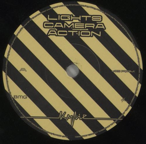 Kylie Minogue Light Camera Action 7" vinyl single (7 inch record / 45) UK KYL07LI857211