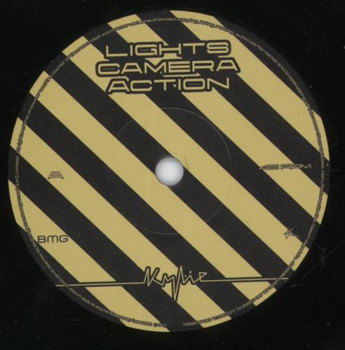 Kylie Minogue Lights Camera Action 7" vinyl single (7 inch record / 45) UK KYL07LI881037