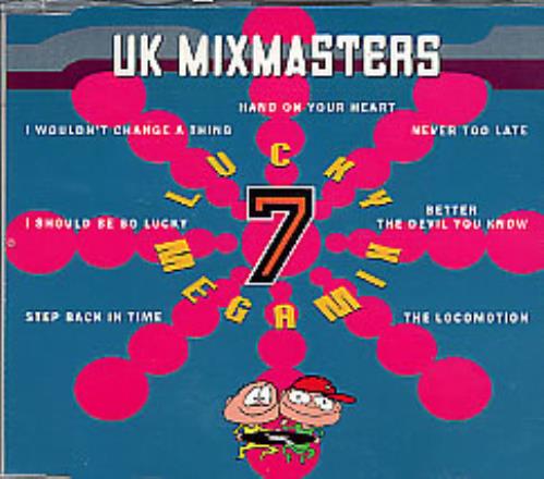 Kylie Minogue Lucky 7 Megamix CD single (CD5 / 5") UK KYLC5LU22685