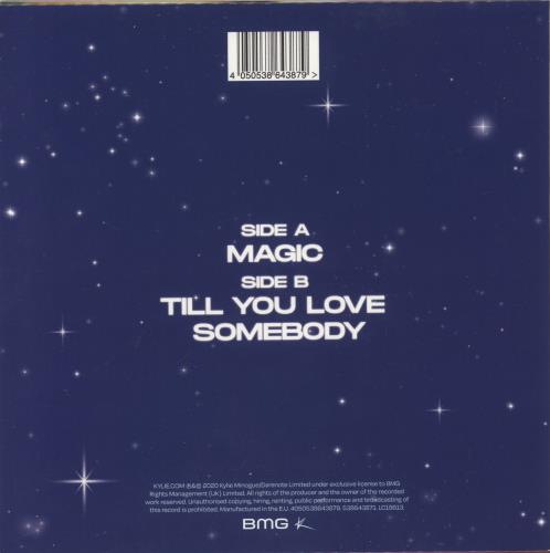 Kylie Minogue Magic - Yellow Vinyl - EX 7" vinyl single (7 inch record / 45) UK KYL07MA881161