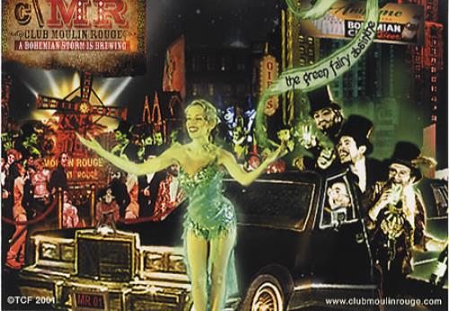 Kylie Minogue Moulin Rouge handbill UK KYLHBMO355109