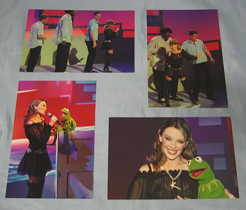 Kylie Minogue Muppet Show photograph UK KYLPHMU353848