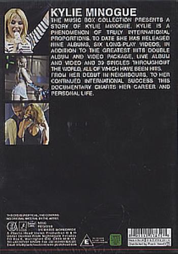 Kylie Minogue Music Box Biographical Collection DVD UK KYLDDMU355653