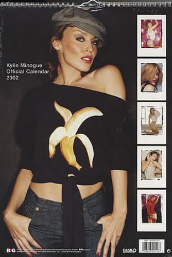 Kylie Minogue Official 2002 Calandar calendar UK KYLCAOF361311