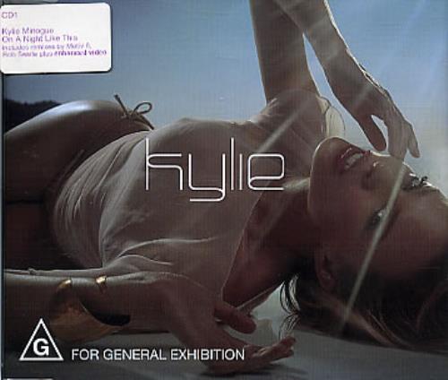 Kylie Minogue On A Night Like This 2-CD single set (Double CD single) Australian KYL2SON310245