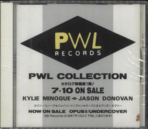 Kylie Minogue PWL Collection - Sealed CD album (CDLP) Japanese KYLCDPW728156