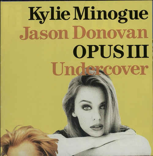 Kylie Minogue PWL Collection handbill Japanese KYLHBPW640206