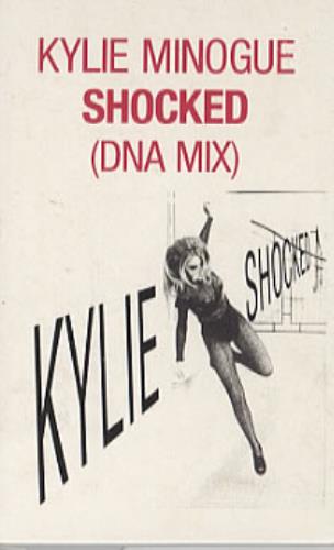Kylie Minogue Shocked cassette single French KYLCSSH330045
