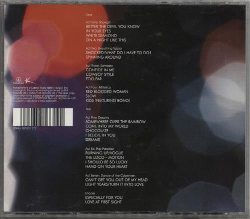 Kylie Minogue Showgirl Homecoming Live 2 CD album set (Double CD) UK KYL2CSH384513