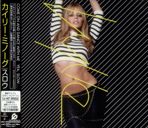 Kylie Minogue Slow CD single (CD5 / 5") Japanese KYLC5SL259501