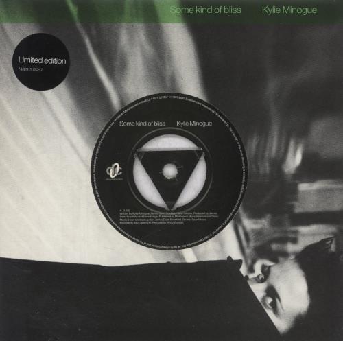 Kylie Minogue Some Kind Of Bliss 7" vinyl single (7 inch record / 45) UK KYL07SO93965