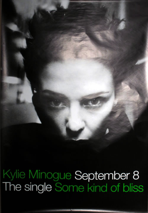Kylie Minogue Some Kind Of Bliss poster UK KYLPOSO94701