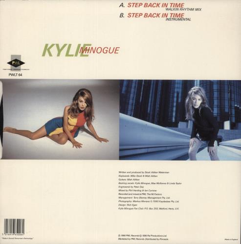Kylie Minogue Step Back In Time 12" vinyl single (12 inch record / Maxi-single) UK KYL12ST20029