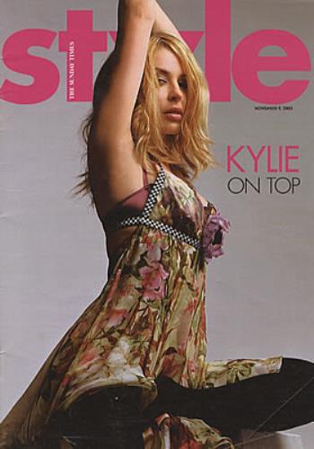 Kylie Minogue Style magazine UK KYLMAST330842