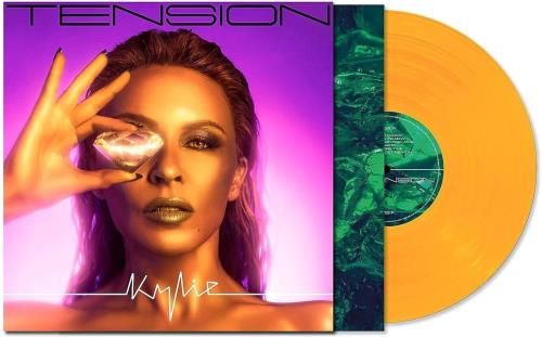 Kylie Minogue Tension - Transparent Orange Vinyl - Sealed vinyl LP album (LP record) UK KYLLPTE820350