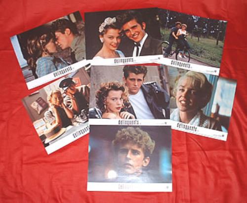 Kylie Minogue The Delinquents - lobby cards 10" x 8" lobby card UK KYLLCTH161457
