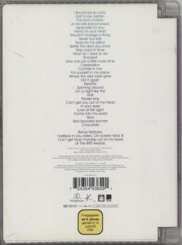 Kylie Minogue Ultimate Kylie DVD UK KYLDDUL308598