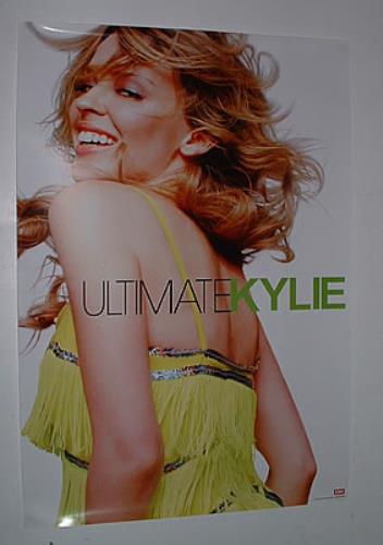 Kylie Minogue Ultimate Kylie poster Taiwanese KYLPOUL321906