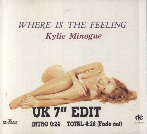 Kylie Minogue Where Is The Feeling CD single (CD5 / 5") UK KYLC5WH183425