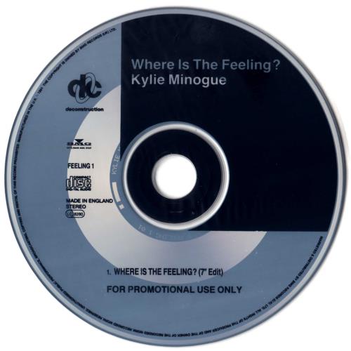 Kylie Minogue Where Is The Feeling CD single (CD5 / 5") UK KYLC5WH183425