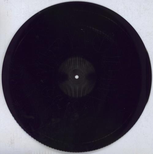 Kylie Minogue Word Is Out - Etched - Hype & Barcode Stickered 12" vinyl single (12 inch record / Maxi-single) UK KYL12WO832899