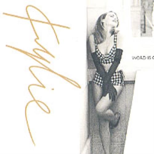 Kylie Minogue Word Is Out CD single (CD5 / 5") Australian KYLC5WO00199