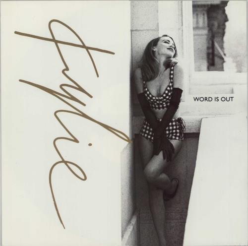 Kylie Minogue Word Is Out 12" vinyl single (12 inch record / Maxi-single) Spanish KYL12WO52194