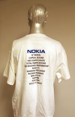 Kylie Minogue X Tour - White/Extra large t-shirt UK KYLTSXT672371