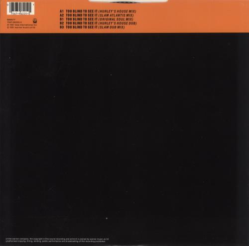 Kym Sims Too Blind To See It 12" vinyl single (12 inch record / Maxi-single) UK KYM12TO195791